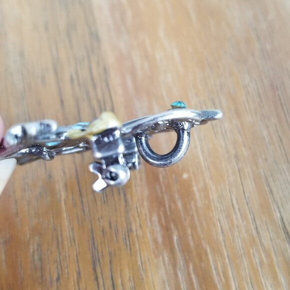 Premier Designs Brooch Pin Pendant Fairy Angel Sprite Silver and Enamel READ - Picture 5 of 5